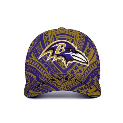 China JOINT American Football Team Logo Unique Print Caps Customized Unisex Sports Covers Outdoor Casual Sun Hats Boys Girls Running Hats for sale