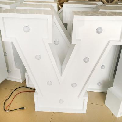 China Resturant Buildings A-Z 1-9 Bar Store LOVE Led Love Wedding Marquee Light Giant Letters for sale