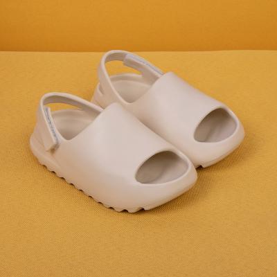 China Fashion Trend Toe Slide Sandals Shoes Floor open unisex EVA for Women&men, unique thick soft home outdoor slippers 1pairs for sale