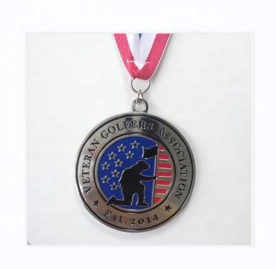 China Souvenir Custom Design Your Own Alloy Sports Medals Champion Medals With Team Logo for sale