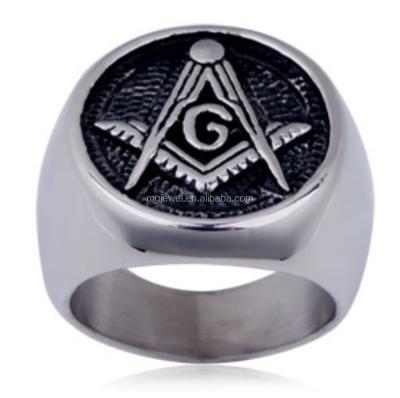 China Custom Stainless Steel China Supplier Ring Freemason Rings Masonic Rings For Sale for sale