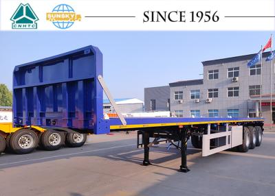 China 3-Axle Flatbed Trailer Heavy Duty Flatbed Trailer TRI AXLE FLATDECK For Sale for sale