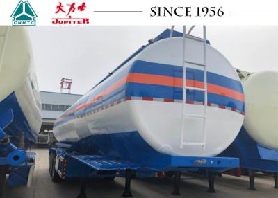 China 39000L Fuel Transfer Tank Trailer Carbon Steel Semi Trailer Fuel Tank for sale