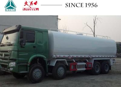 China HOWO 8X4 Benzine Tankwagen Tank Top Rolbescherming Met Geïntegreerde Pomp Te koop