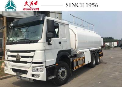 China HOWO tankt Tankwagen 15000-25000 Liter Capaciteit met 340 PK Motor bij Te koop