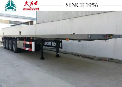 China Heavy Duty High Bed Trailer Truck , 40 / 45 FT High Deck Trailer 4 Axles for sale