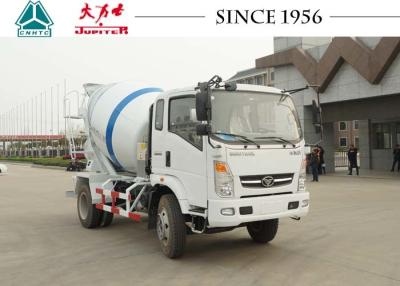 Chine Camion de mélangeur concret de SINOTRUK HOWO 3CBM 4X2, camion de mélange de ciment blanc à vendre