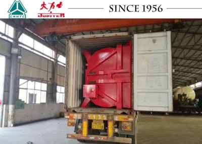 China 40T HOWO Dump Tipper Trailer For Construction Materials Transportation for sale