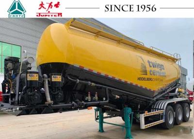 China 40 Tons 3 Axles 35Cbm Cement Tanker Trailer For Cement Transport for sale