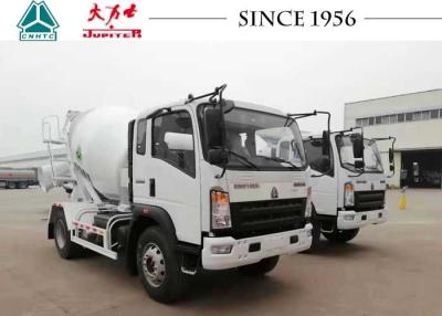 China HOWO 4CBM 6 Wheeler Concrete Mixer Truck With Euro IV Engine for sale