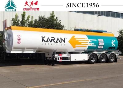 China 30000L 35000L 40000L 45000L Aluminium Melktanker Aanhangwagen Te koop