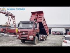 used HOWO dump truck will be soon exported to Zimbabwe.