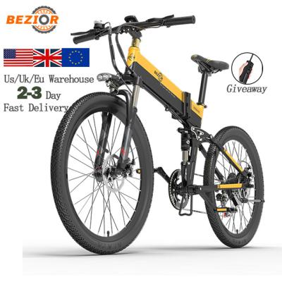 China Standard 26 Inch Motor 48v 500w Electric City Foldable E-Bike Off Road E Bike Electric Dirt Bike Mountain Bike for sale