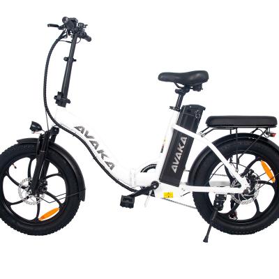 China Standard Electric Bicycle 20 Inch AVAKA BZ20 Adult Bicycle Teens Bike 500W Motor Plus Electric Bike for sale