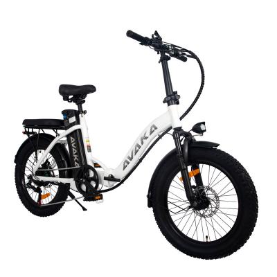 China AVAKA Standard BZ20 Plus Spoke Wheel 20 Inch Electric Bicycle 15Ah Battery 500W Motor Bike for sale