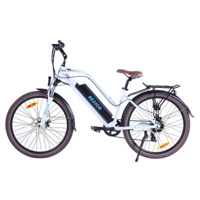 China Stylish Poland Warehouse Bezior M2 Battery 12.5Ah Capacity PRO 26 Inch City Electric Bicycle for sale