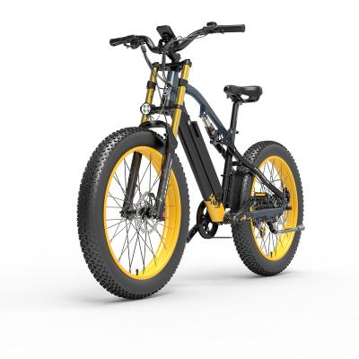 China 165-190cm Overstock Warehouse LANKELEISI RV700 26 Inch Tire 1000w Motor e Bike for sale