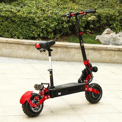 China UK Warehouse Bezior S2 65km/h Folding Scooter E-scooter 2400w Electric Scooter With Seat Adult for sale