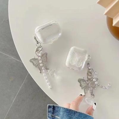 China Retro Protector Cover Glitter Arc Pendant For Airpods Cover 2 Device Generation 1/2 Generation Universal Wireless Soft for sale