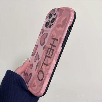 China Sling Case Wallet ZBP031pink Leopard 13Pro Leather Mobile 12 Max For Cool Phone Case 11 New xr xs Slot Female Candy IX for sale