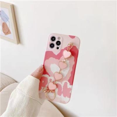 China Sling Case Wallet Rose Love Leather Strap For iPhone 13/12/Pro/Max 11 Cell Phone Case For iPhonexs/xr 7/8plus Soft Case for sale