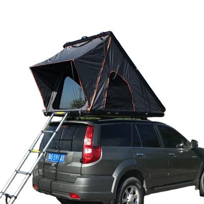 China Extended type I roof top tent automatic hardshell aluminum roof top tent hardshell triangle roof top tent for sale