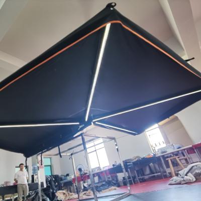 China Extended Type I Tent Vehicle Side Tent 270 Degree 4x4 Automatic Off Road Car Tent Side Tent Tent With LED for sale