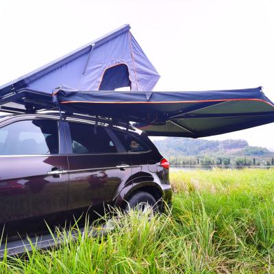 China I Style Tent 4WD Tent Right Side Tent Roof Top Extended Type 270 Degree Tent With LED for sale