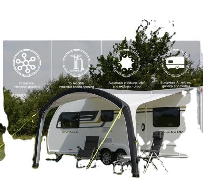 China Extended Type Z Free Folding Caravan Tent / Inflatable Tent RV Tent Cravan Walmart Tents for sale