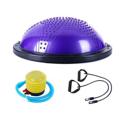 China Hot sale YG1401 Vivanstar 2021 half yoga ball point massager fitness accessories stable body fitness for sale