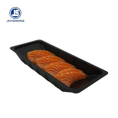 China Food Grade Disposable Plastic Tray Meat Packaging Food Display Trays Frozen Food Tray for sale