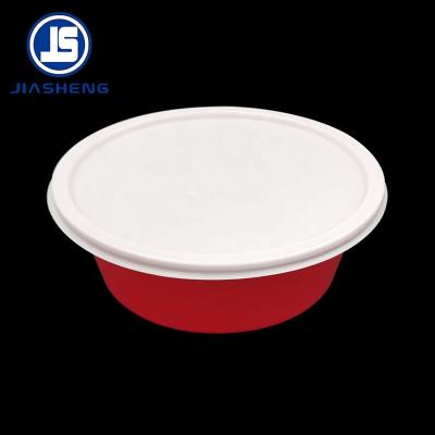 China Food Grade Microwavable Best Selling Disposable Microwavable Plastic Soup Food Container for sale