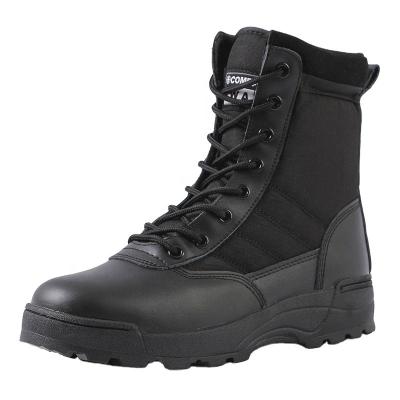 China Fashion Trend Military Tactical Boots Drop Out Outdoor Army Boots Ankle Rise Shoes Men Work Safety Shoes for sale