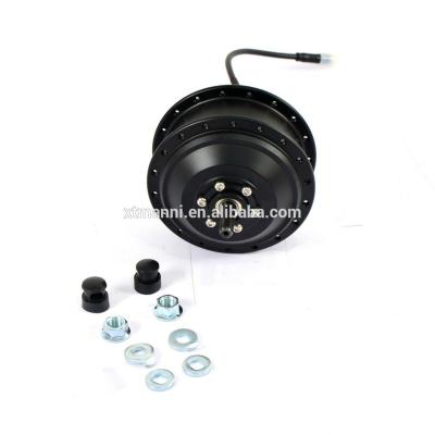 China Black Gearless V Disc Gearless Front Rear Brake Motor Hub 36V48V250W Motor For 100mm/135mm Cables Front Waterproof Rear for sale