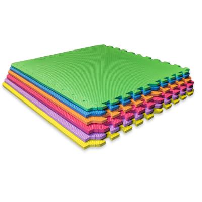 China Soft EVA Gym Tiles Interlocking EVA Foam Puzzle Exercise Mat for sale