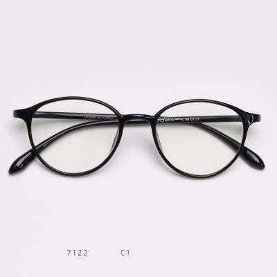 China HW 7122 Fashionable Design Tr90 Unisex Optical Glasses Colorful Printing Full Frames Anti Eye Optical Glasses Blue Light Glasses for sale