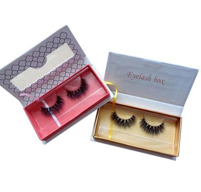 China 2022 Recyclable Cheap Price Cardboard Box Printing Eyelash Packaging Case Eyelash Vendor Customized Boxes for sale