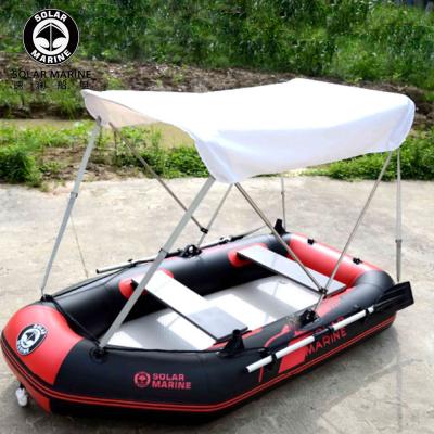 China Fishing Solarmarine Kayak Sunshade PVC Tent Inflatable Fishing Boat for sale