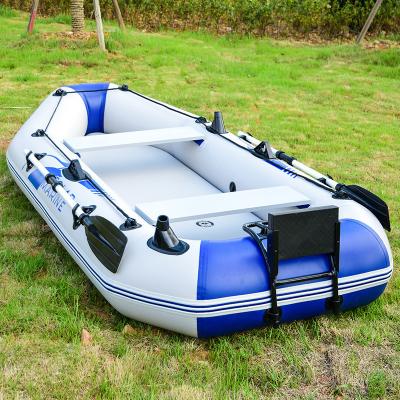 China PVC 2.3M Marine Solar Inflatable Boat, Paddles, Pump, 3 Person for sale