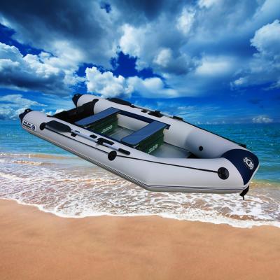 China Fishing Solarmarine 300cm Floor 0.9mm Aluminum PVC Inflatable Mini Boat for sale