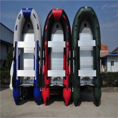 China Fishing Solarmarine Aluminum Floor PVC Inflatable Speed ​​Boat 270cm for sale