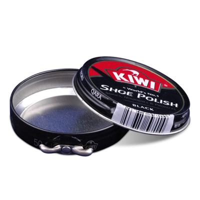 China Chemical Round Mini Shoe Polish Tin Container Round Metal Shoe Polish Custom Logo for sale