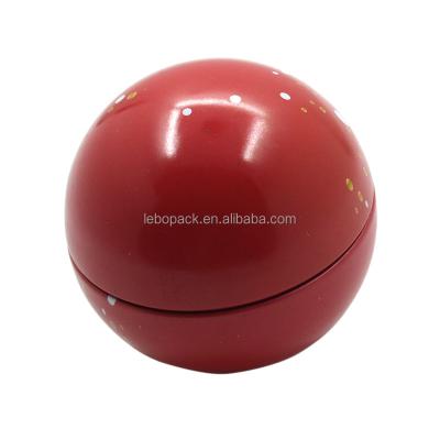 China Gift & Custom Printed Metal Tin Ball Candy Packing Gift Tin Boxes Christmas Craft Hot Sale Iron Tin Ball for sale