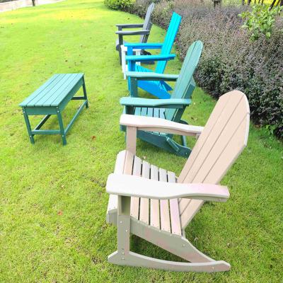 China Modern High Quality Waterproof Plastic Patio Adirondack Garden Chair Chairs Folding Furniture for sale