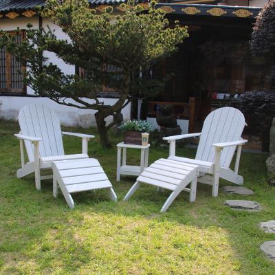 China Modern All Weather Outdoor Chair HDPE Plastic Fast Shipping High Quality Adirondack Chair for sale