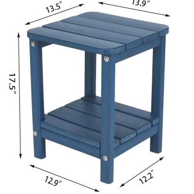 China Modern HDPE Plastic Folding Adirondack Chair for sale