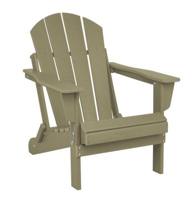 China Wholesale High Quality Modern Waterproof And Sunscreen Folding Adirondack Chair HDPE Beach Deck Chair for sale