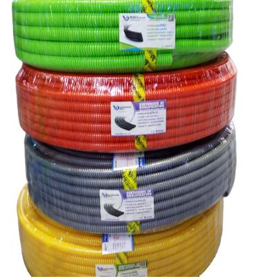 China Eco-friendly Split PE Flexible Loom Protection Wire Corrugated Polyethylene Pipe for sale