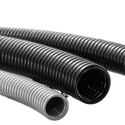 China Good Flexibility PP Flame Retardant Corrugated Hose / Tube Flexible Hose for sale