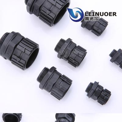 China Plastic Nylon Straight Hose Connector For Plastic Flexible Conduit for sale